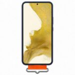 Case Samsung EF-GS906TN S22+ S906 navy Silicone Cover Strap - imagine 2