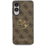 Case Guess Big 4G Logo Classic Logo for Samsung Galaxy S25 Edge brown - imagine 3