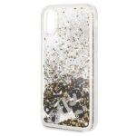 Karl Lagerfeld KLHCI61ROGO iPhone Xr black & gold hard case Glitter - imagine 3