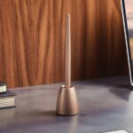 Lexon Scribalu Pen with Base soft gold LS64D7 - imagine 4