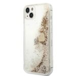 Guess GUOHCP14MGLHFLGO iPhone 14 Plus / 15 Plus 6.7" gold hardcase Glitter Charms - imagine 2