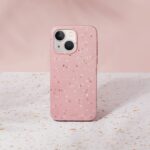 UNIQ Coehl Terrazzo Case iPhone 14 / 15/ 13 6,1" coral pink - imagine 2