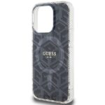 Guess GUHMP15XHGCUSTGK iPhone 15 Pro Max 6.7" black hardcase IML GCube MagSafe - imagine 6