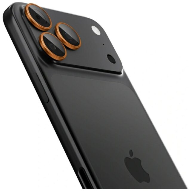 Spigen Optik Pro Glas.TR "EZ FIT" Camera Protector 2pcs for iPhone 17 Pro Max / 16 Pro / 16 Pro Max - imagine 3