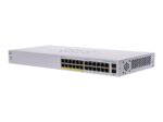 Cisco CBS110-24PP | Switch | 24x RJ45 1000Mb/s, 12x PoE, Desktop, Rack, Unmanaged, 100W