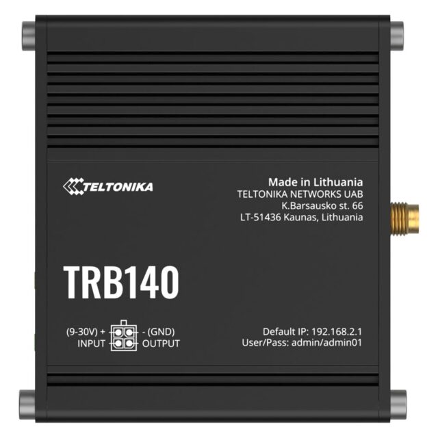 Teltonika TRB140 | Industrial router, IoT LTE gateway | Cat 4, LTE Gateway - imagine 3