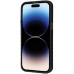 Audi Genuine Leather MagSafe iPhone 14 Pro Max 6.7" black-red hardcase AU-TPUPCMIP14P - imagine 5