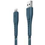 ENERGEA Nyloflex USB - Lightning Cable Charge and Sync C89 MFI 1.5m blue - imagine 2