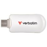 Pendrive Verbatim Plectra 512GB USB-C white 30231