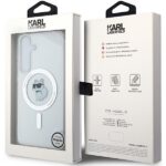 Karl Lagerfeld KLHMS24MHFCCNOT S24+ S926 transparent hardcase IML Choupette MagSafe - imagine 8