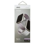 UNIQ Revix Strap Apple Watch Series1-8/SE/SE2/SE3/Ultra1/2/3 42/44/45/49mm Reversible Magnetic lilac - imagine 10