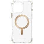 Skinarma case Saido iPhone 16 Pro Max 6.9" Magnetic Charging champagne - imagine 4