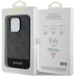 Guess GUHCP15LG4GLGR iPhone 15 Pro 6.1" grey hardcase 4G Stripe Collection - imagine 8