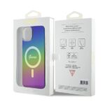 Guess GUHMP15MHITSK iPhone 15 Plus/ 14 Plus 6.7" rainbow hardcase IML Iridescent MagSa - imagine 8