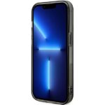 BMW BMHMP14XHDTK iPhone 14 Pro Max case 6.7" gray hardcase Tricolor Stripes MagSafe - imagine 5