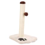 Cat Scratcher for Kittens Extralink Pets, Sisal Column Tower with Ball Toy pet-774