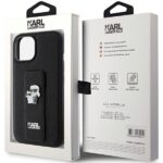Karl Lagerfeld KLHCP15MGSAKCPK iPhone 15 Plus / 14 Plus 6.7" black hardcase Gripstand Saffiano - imagine 8