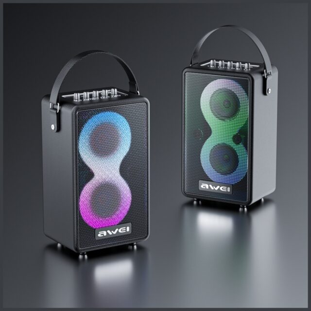 AWEI KA15 Bluetooth 5.3 70W Wireless Speaker Black - imagine 2