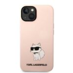 Karl Lagerfeld KLHCP14MSNCHBCP iPhone 14 Plus / 15 Plus 6,7" hardcase pink Silicone Choupette - imagine 3