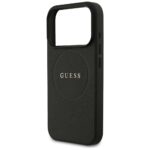 Guess Grained Ring MagSafe case for iPhone 17 Pro black - imagine 6