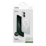 UNIQ Clario iPhone 16 6.1" Magclick Charging case transparent/lucent clear - imagine 4