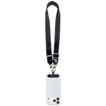 Karl Lagerfeld Universal Strap Tether Patch Karl Metal Logo Black - imagine 3