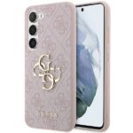 Guess GUHCSA554GMGPI A55 A556 pink hardcase 4G Big Metal Logo