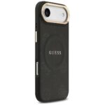 Case Guess Peony Hot Stamp MagSafe for iPhone Air black - imagine 4