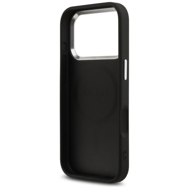 Case Guess 4G Classic Logo MagSafe for iPhone 17 Pro black - imagine 7