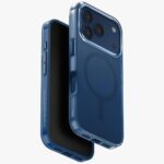 UNIQ Clario Case for iPhone 17 Pro Magclick Charging Blue