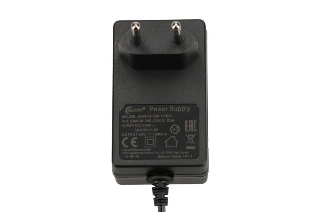 MikroTik SAW30-240-1200GR2A | Power supply | 24V, 1.2A, right angle plug - imagine 3