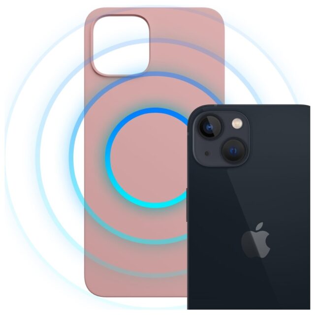 3MK Hardy MagSilicone Case for Apple iPhone 15 Plus Pink - imagine 3