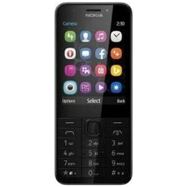 Nokia 230 TA-1609 DS phone black - imagine 2