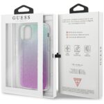 Guess GUHCN61PCUGLPBL iPhone 11 pink blue hard case Glitter Gradient - imagine 7