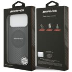 Case AMG Double Layer Transparent        Graphics MagSafe for iPhone 17 Pro Max black - imagine 8