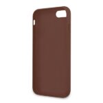 Guess GUHCI8G4GLBR iPhone 7/8/SE 2020/ SE 2022 brown hard case 4G Stripe Collection - imagine 4