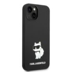 Karl Lagerfeld KLHMP14MSNCHBCK iPhone 14 Plus/ 15 Plus 6,7" hardcaseblack Silicone Choupette MagSafe - imagine 4