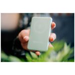 Verbatim Wireless Magnetic Power Bank `n` Go 15W 5000mAh green 32241 - imagine 4