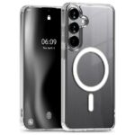 Mercury case MagSafe Jelhard Samsung S24 FE transparent