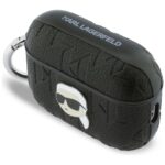 Case Karl Lagerfeld Monogram Karl Head for AirPods Pro 3 black - imagine 3