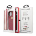 Ferrari FESPEHCP12SRE iPhone 12 mini  5,4" red hardcase On Track Perforated - imagine 9