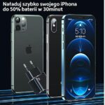 USAMS wall charger 1xUSB-C T45 30W PD3.0 + QC3.0 Fast Charging + U63 cable USB-C/Lightning black - imagine 9