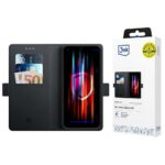 3MK Wallet Case for Google Pixel 9A black