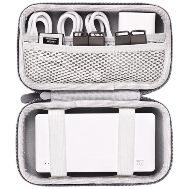 Protective case USAMS US-ZB263 for power bank grey - imagine 5