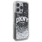 DKNY DKHCP16XLBNAEK iPhone 16 Pro Max  6.9" black hardcase Liquid Glitter Arch Logo - imagine 4