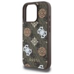 Guess GUHMP16XP4PWPW iPhone 16 Pro Max 6.9" brown hardcase Peony On 4G Background MagSafe - imagine 6