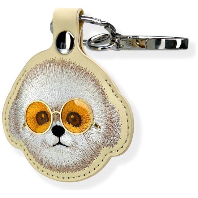 Case locator Nimmy Glasses Cool   Dog khaki - imagine 3