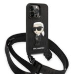 Karl Lagerfeld KLHCP14XSTKMK iPhone 14 Pro Max 6,7" black hardcase Monogram Ikonik Patch - imagine 3
