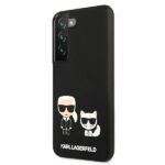 Karl Lagerfeld KLHCS22MSSKCK S22+ S906h ardcase black Silicone Karl & Choupette - imagine 2