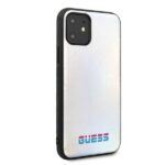 Guess GUHCN61BLD iPhone 11 6,1" / Xr silver hard case Iridescent - imagine 5